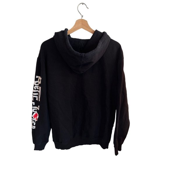 Chemistry Poetic Justice Black Hoodie Sweatshirt Men's Women's Size Large - Picture 4 of 4